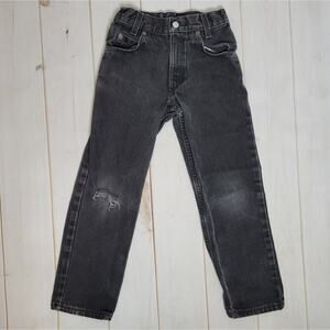 Vintage Y2K Faded Black Levi's 550, size 7X